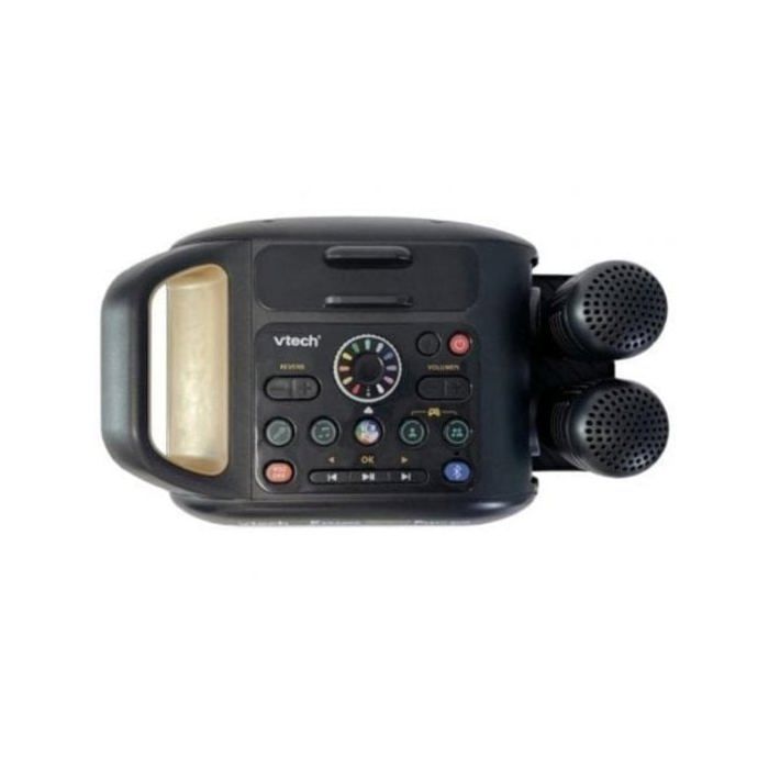 VTech Tragbarer Bluetooth-Karaoke-Lautsprecher 40W mit 2 kabellosen Mikrofonen mit Stimmeffekten