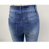 Vintage Stretch Flare Women Denim Jeans Casual Solid Trousers for Ladies