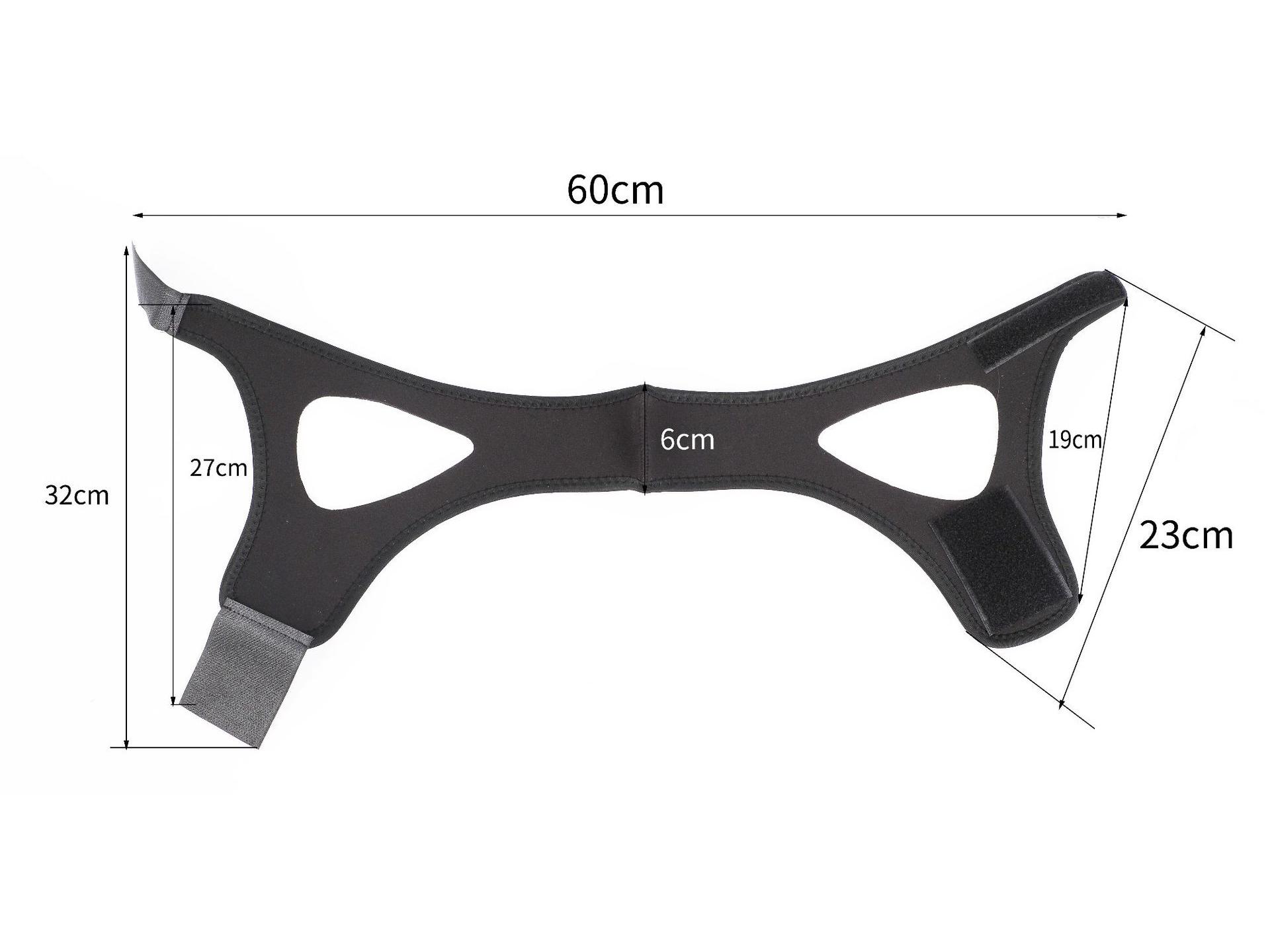 

Поддержка подбородка Ремешок против храпа - Защитная и корректирующая повязка для челюсти