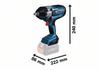 Cordless Impact Wrench 1/2' Gds 18V-1000 0*Ah - B 6019J8300