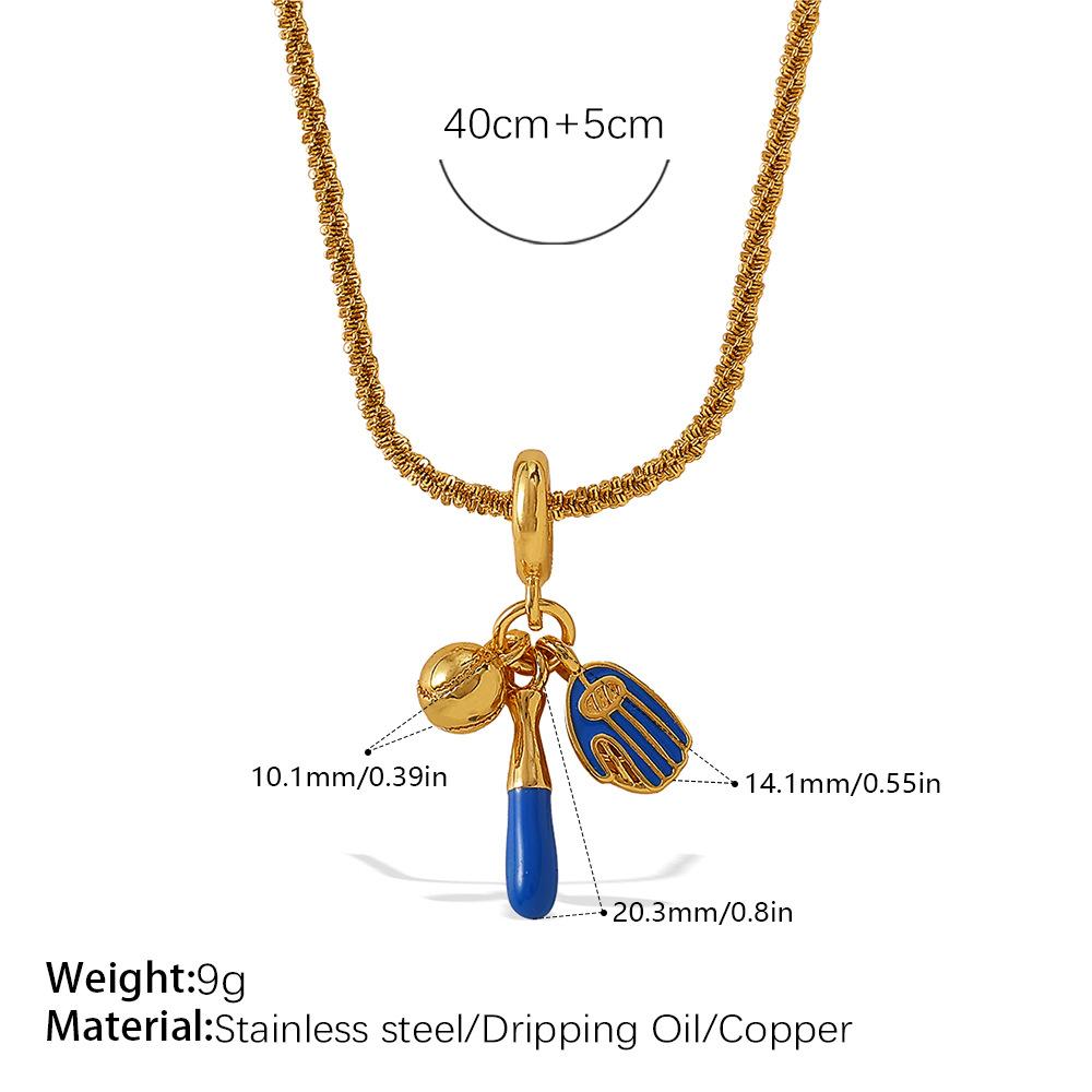 Seaside Vacation Style DIY Turtle Starfish Pendant Necklace Gold-plated Diamond Light Luxury Fashion Jewelry Women