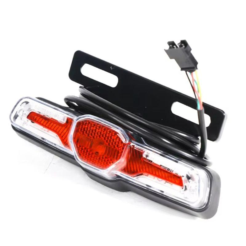 

E-Bike Taillight For Engwe EP-2 Pro Fat Bike- NEW IMAGE Rear Light Electric Bicycle Replacement Parts Accessories как