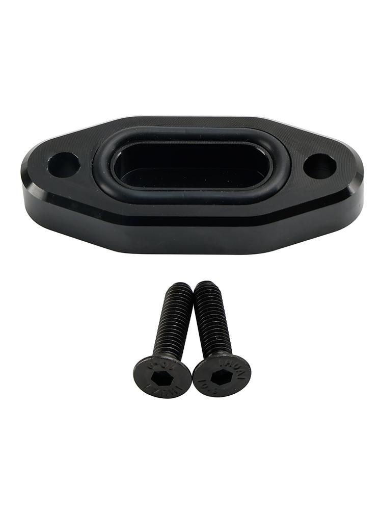 LS Oil Cooler Block Off Plate 1997-2003 LS1 LSX LS3 LS6 4.8L 5.3 5.7  BLK