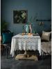 Lace Tablecloth Hollow Decoration L Cover Cloth Napkin Coffee Table Eyelashes Cafe Book Table Cloth