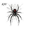 Indoor Outdoor Party Supplies Halloween Spider Static Window Clings, PVC Waterproof Web Decals, House Ornaments Removable Spooky Stickers for