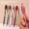8PCS Stress Relief Retractable Gel Pen 0.5MM Tip Quick Dry Ergonomic Silicone Grip Gel Pen for School Office Supplies