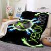 X-BOX LOGO printing blanket Flange Warm and beautiful blanket soft comfort bed blanket Home travel blanket birthday gift