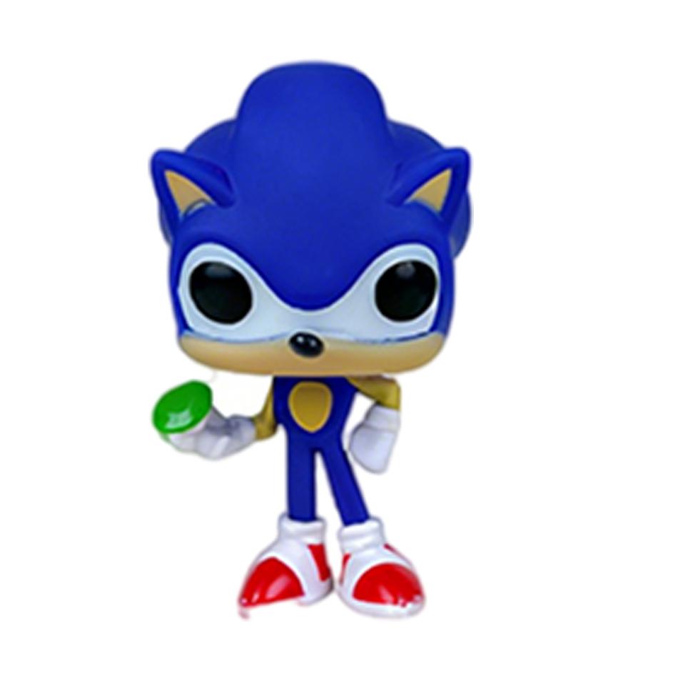 Anime Sonic Figures Set Dr. Eggman Shadow Knuckles Pvc Model Action Collectible Model Toys For Fans Birthday Present