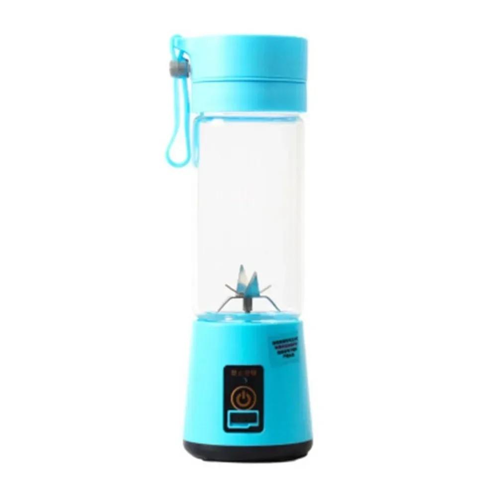 Portable Mini Blender For Shakes Rechargeable USB 380ML Traveling Fruit Juicer Cup Hand Fruit Blender Juicing Cup Kitchen Gadget