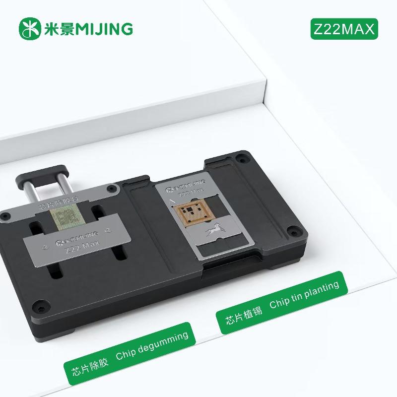 Mijing Z22 Max for IPhone and Android Phone IC Chip Welding Tin Template Fixture CPU Reballing Stencil Platform