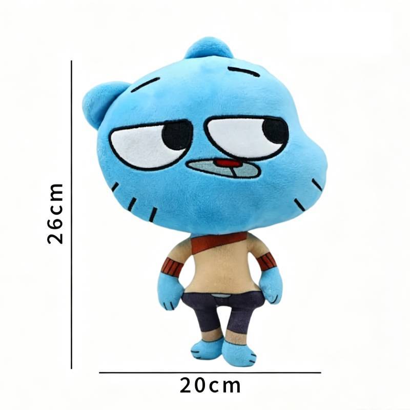 The Amazing World Of Gumball Plush Toy With Crystal Soft Material For Collectors And Kids