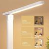 LED Touch Switch, White Folding Desk Lamp, Bedroom, Bedside, Study, Reading, Eye-protecting Night Light, USB Charging, Dimmable,