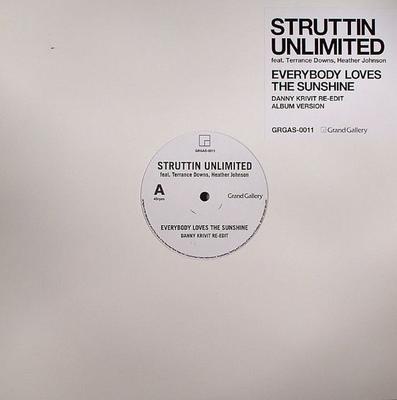12inch Record STRUTTIN UNLIMITED, TERRANCE DOWNS  - Everybody Loves The Sunshine GRGAS0011 Grand Gallery 2008 Japan Soul/Funk Used