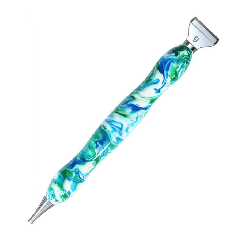 

Resin Diamond Painting Pen Diamond Painting Tool and Accessories Point Drill Pen With Metal Pen Heads Crafts Nail Art Tools