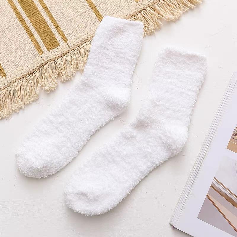 1/3Pairs Men Super Thick Coral Fleece Socks High Quality Home Floor Warm Winter Cold Snow Boot Socks Cotton Plush Thermal Sock