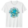 Reuse Reduce Recycle T-Shirt Sustainability Environmentalism Earth Day Gift