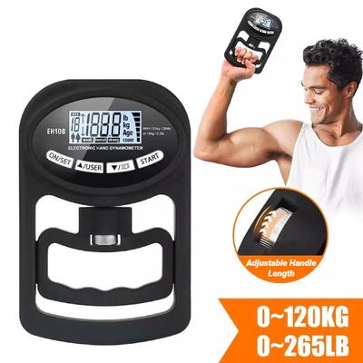 265 lbs / 120 kg Griffkraftmesser Für Männer Und Frauen Tester Digitales Handdynamometer Training USB LCD-Bildschirm