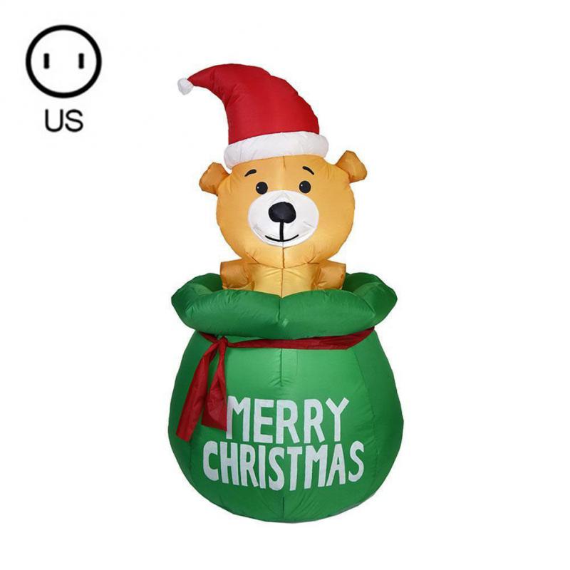 Christmas Decoration Inflatables Beach Snowman With LED For Xmas Party Indoor Outdoor Courtyard Props Ornament