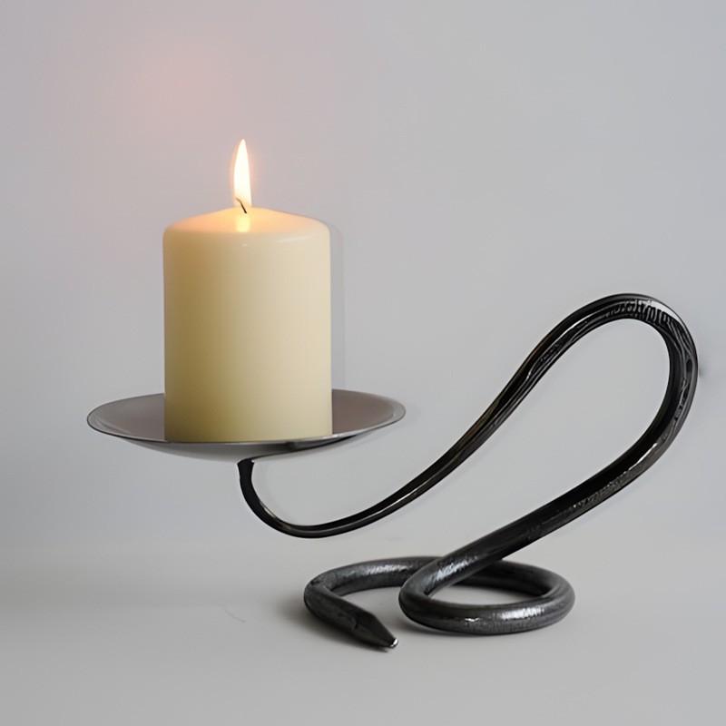Modern Minimalist Resin Candle Holder Decor