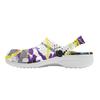 Printed EVA Slip On Clogs Unisex Lightweight Breathable Garden Shoes for Bathroom Beach Pool Home Summer Walking Garden Wear