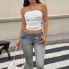 Women Vest Sexy Slim Ladies Inner Tops Sexy Wrap-around Base Lace Women's Top