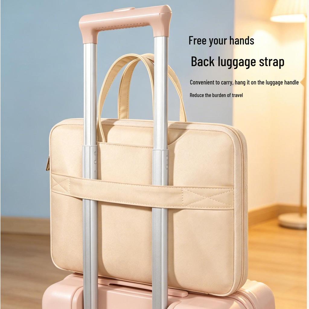 Women's 16-Inch Handheld Laptop Bag for Apple, Lenovo Xiaoxin Pro14, Huawei, Xiaomi