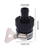 12mm-16mm Universal Wasserhahnadapter Kunststoff Schlauchanschluss Schnellkupplung Wasserhahn für Autowäsche Gartenbewässerung