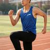 Li-Ning Summer Mens Solid Color Sleeveless Round Neck Comfortable Breathable Quick-Dry Simple Versatile Fashion Casual Sports Suit YVSW033-6+AKLU881-1