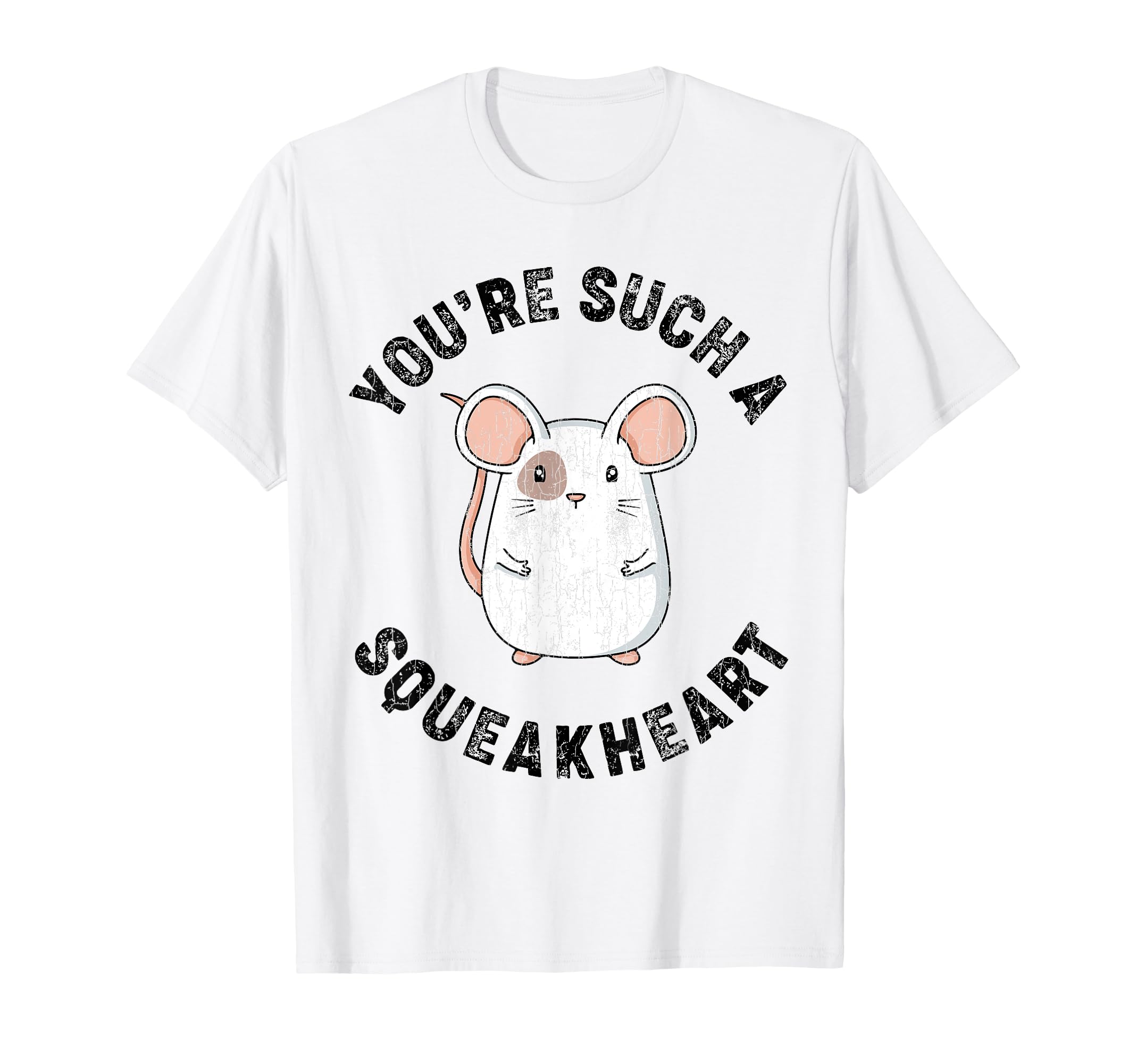 Funny and cute mouse design for him, her Valentine s Day T-shirt
