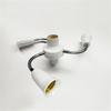 Adjustable White E27 Base Light Socket Splitter Gooseneck LED Bulbs Holder Converter with Extension Hose 3 4 5 Way Adapter