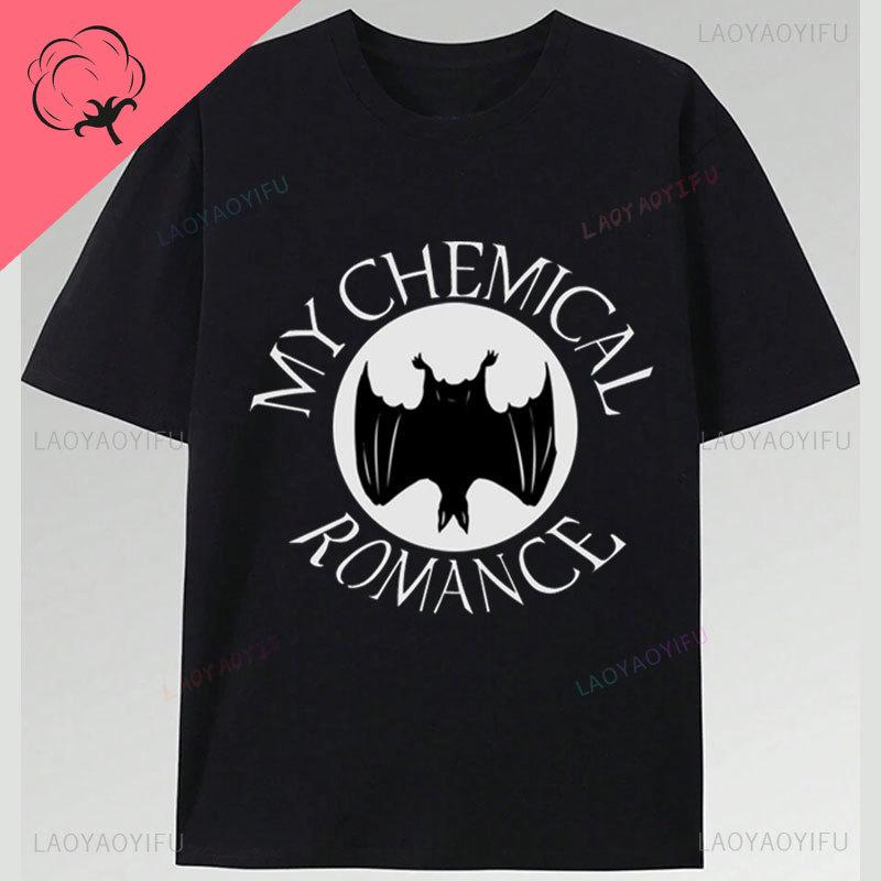 Camisetas My Chemical RoUnisexce Bandas De Rock Graphic T Shirts Cotton Camisa Vintage Punk Hip Hop Harajuku Short Sleeve Tee Shirt