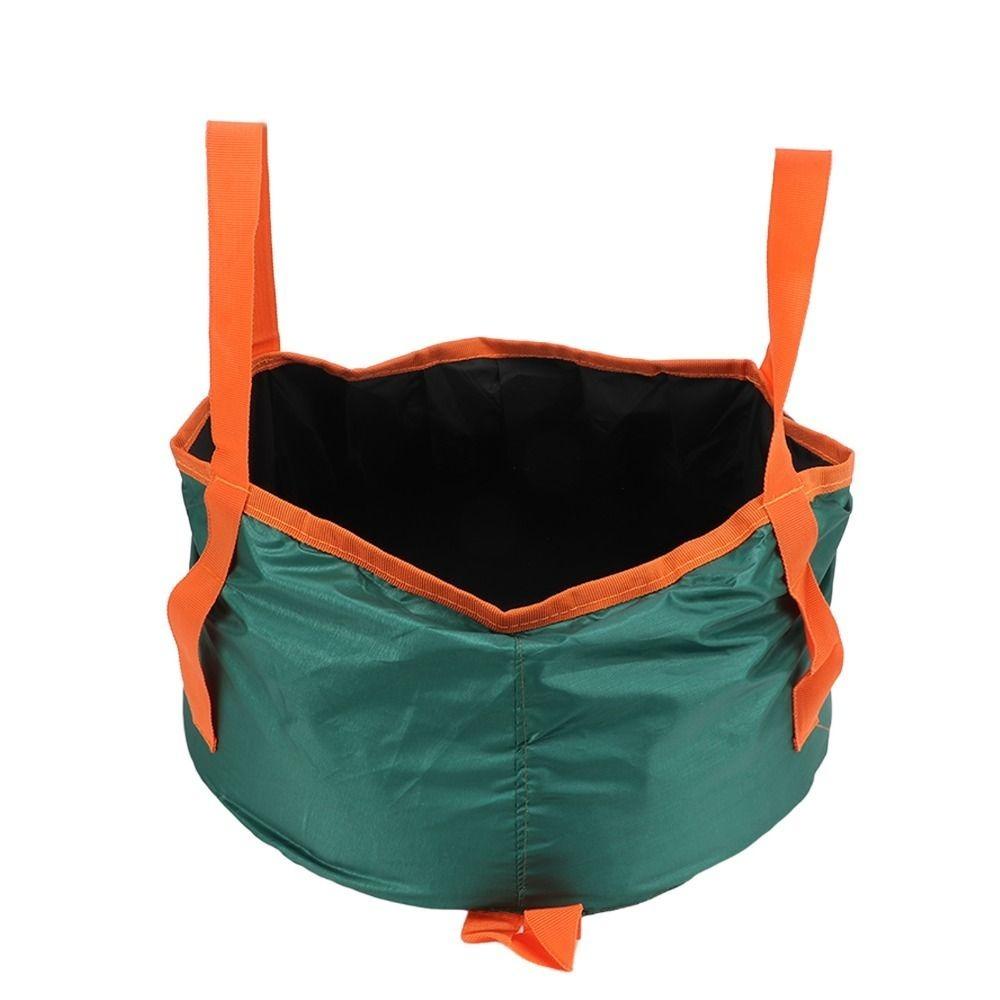 Thickened Collapsible Bucket Leakproof Reinforced Handle Portable Water Container With Storage Bag Lightweight Foldable Bucket