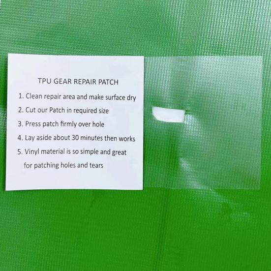 Kit de 1 Rollo de Parches Transparentes de Reparación Cinta de TPU Impermeable de Alta Viscosidad Parches Profesionales Autoadhesivos para Juguete Hinchable Natación