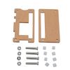Case for Orange Pi Zero 2W Sturdy Durable Transparent Acrylic Precise Cutouts Simple Development Board Case