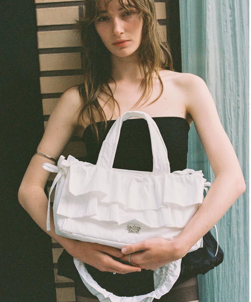 Jedrefeb5 Tiered Ruffle Bag Medium