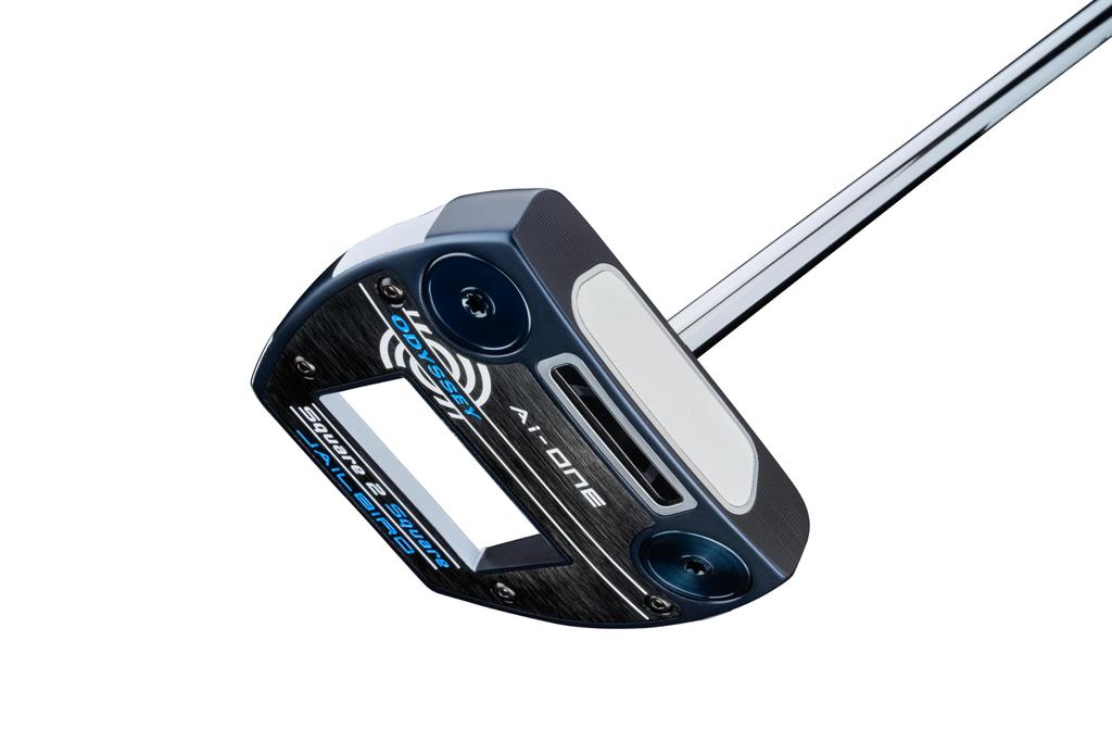ODYSSEY Right-Handed Putter Ai-ONE SQUARE 2 SQUARE JAILBIRD ZT (Mallet Type STROKE LAB 90 Shaft (Steel) 34 Inch) Steel Men's