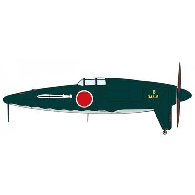 Platts 1144 WW2 japansk lokal jagerfly J7W ​​Shinden sverdenhet (faktisk distribusjonsspesifikasjon) 2 flysett plastmodell PF-82