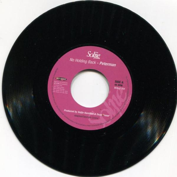 

7inch Record PETER MANN (6) - No Holding Back SOLJ701 Soljie Records UK Reggae, Ska & Dub Used