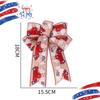 Day Vibrant Independence Decorative Bows In Red White And Blue For Festive Occasions