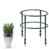 2/4/8PCS Plastic Plant Support Stake Semicircle Greenhouse Fixed Rod Indoor Flower Vine Climbing Bracket Garden Arrangement Holder