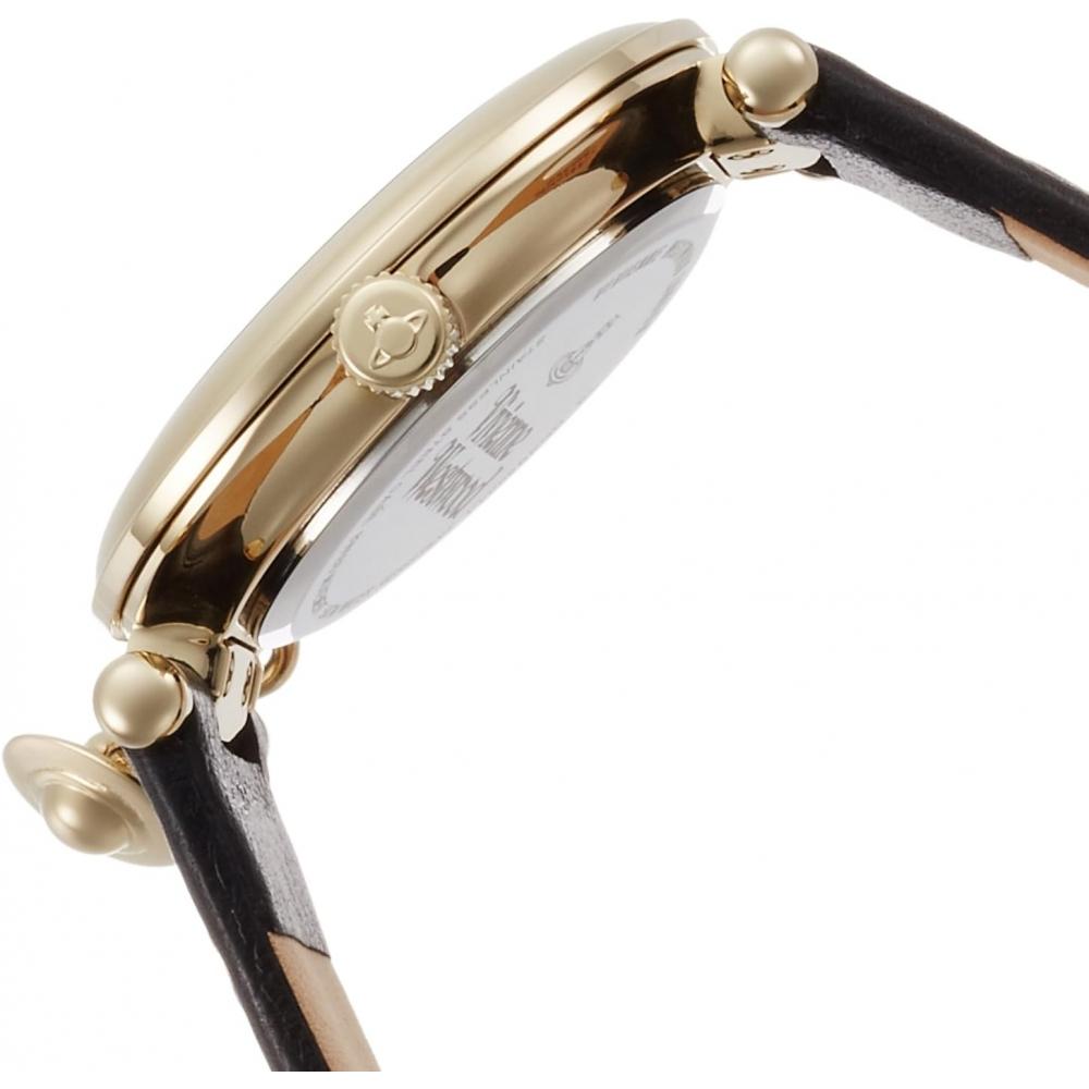 [vivienne Westwood] Watch Orbii Black Dial Black Leather Quartz Vv006bkgd Parallel Imported Product Black [Parallel Imported Product]