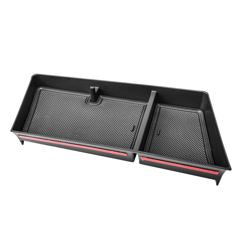 HGWEI For 2025 2025 Chevy Chevrolet Trax Center Console Organizer Dashboard Tray Box Behind Screen Armrest Storage Accessories