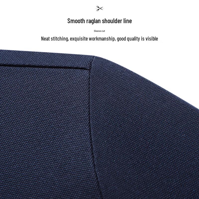 Hodo Luxury Mulberry Silk Blend Polo Shirt