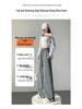 Women's Colorblock Striped High-Waisted Wide-Leg Knitted Pants - Spring 2025 Collection