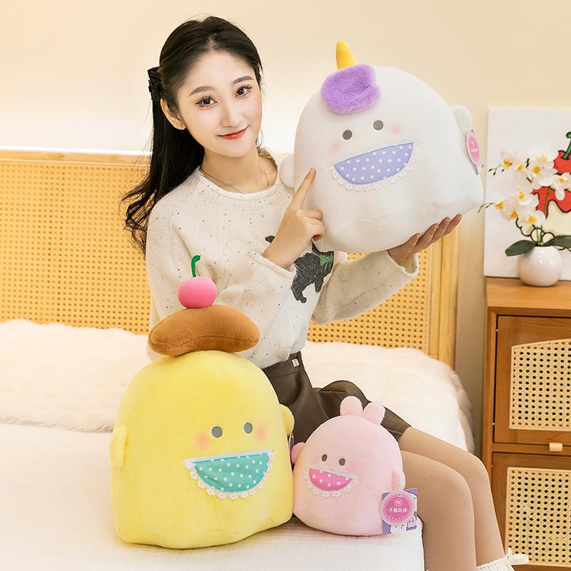 Plush Adorable Obakenu Toy Doll Pudding Bunny Unicorn Soft Cute Sleep Gift