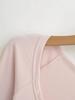 Women's Spicy American Sweetheart Neck Long Sleeve Button Bodycon Dress for Spring/Autumn