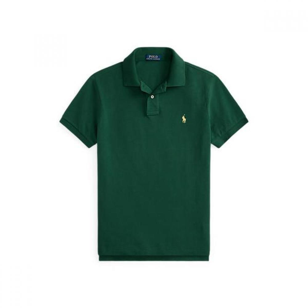 Polo Ralph Lauren Men S cuStom Slim Fit meSh Polo Shirt  Mnpokni1n823781300 