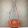 MARC BY MARC JACOBS Leather Boston Bag Brown 2way Shoulder Strap(USED)