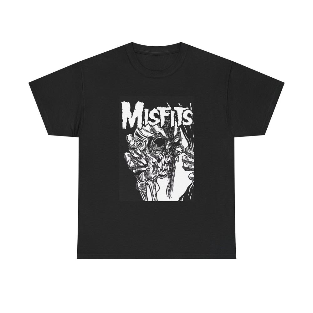

Misfits T-shirt punk rock vintage retro graphic art Unisex Heavy Cotton Tee Unisex T-Shirt XXXXL