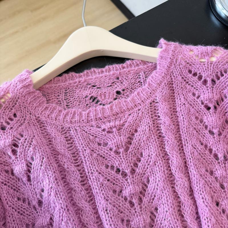 2026 Autunno Inverno Nuovo Maglione da Donna Pullover Lavorato a Maglia Top da Donna Manica Lunga Camicia alla Moda Ampio Casual Sottile
